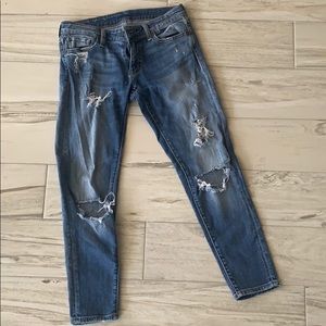 Ralph Lauren, crop skinny jeans